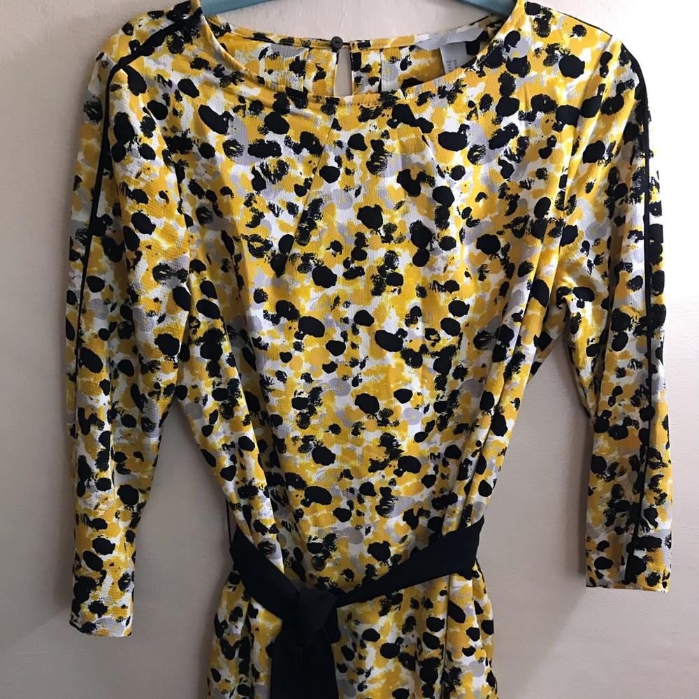 Black and Yellow dress